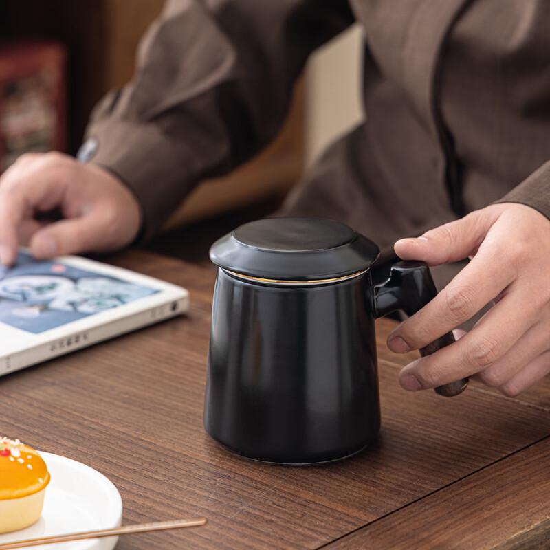 Ceramic Tea Mug with Infuser