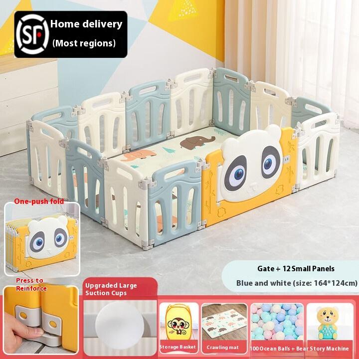 

Climbing mat baby game fence living room floor crawling mat children baby anti-drop folding fence guardrail