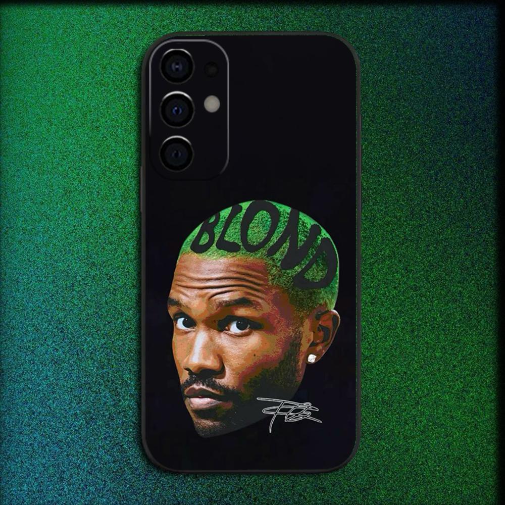 F-Frank Singer Ocean Phone Case For Samsung S25,S24,S21,S22,S23,S30,Ultra,S20,Plus,Fe,Lite,Note,10,9,5G Black Cover