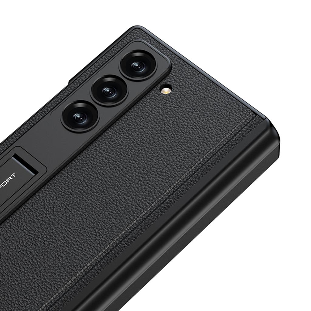 Suitable for Samsung Fold6 Mobile Phone Case Full Inclusive Anti Fall Magnetic Suction Hinge Folding Screen Pen Case Shell Film Integrated Set