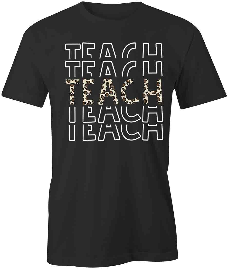 Teach TShirt Tee Short-Sleeved Cotton CLOTHING TEACHER SCHOOL S1BCA909 M
