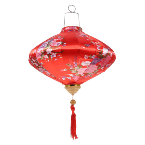 

BUTIFULSIC Hanging Lanterns, Vietnamese Silk Lanterns, Chinese New Year Lanterns, Foldable Festival Lanterns, Spring Festival Party Favors, Vietnamese