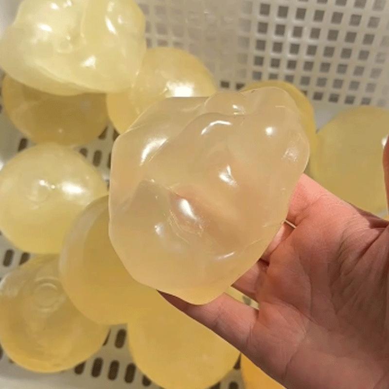 1Pcs Coconut Scented Slow Rise Squishy Stress Ball Stretchy Soft Sensory Toy for Kids ADHD Focus Support