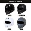 Motorcycle Helmet Retro Modular Open Face Full Face Helmet DOT Approved Detachable Capacete De Moto Helmet Four Seasons