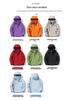 Spring & Autumn Waterproof Hooded Windbreaker for Men and Women - Casual Outdoor Workwear & Mountaineering Jacket