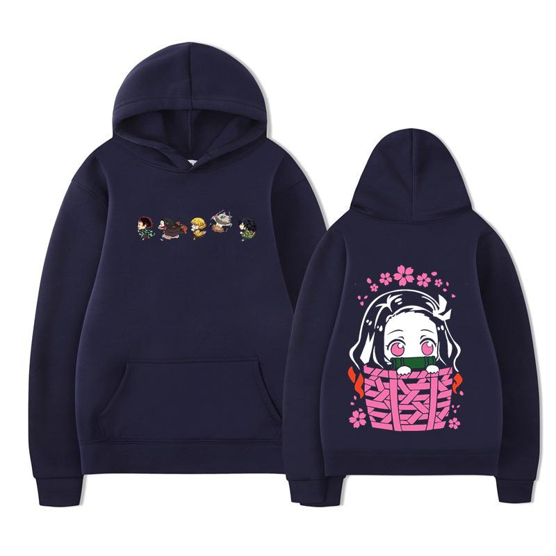 Japanese Muzan Men Hoodie Harajuku Street Tee Pullover Fashion Women Clothing Fashion Autumn Winter Clothing
