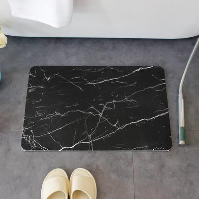 Tapete absorvente de terra diatomácea Tapete de porta de banheiro Nordic Wind Tapete de chão de lama diatomácea Tapete antiderrapante de secagem rápida Tapete rígido