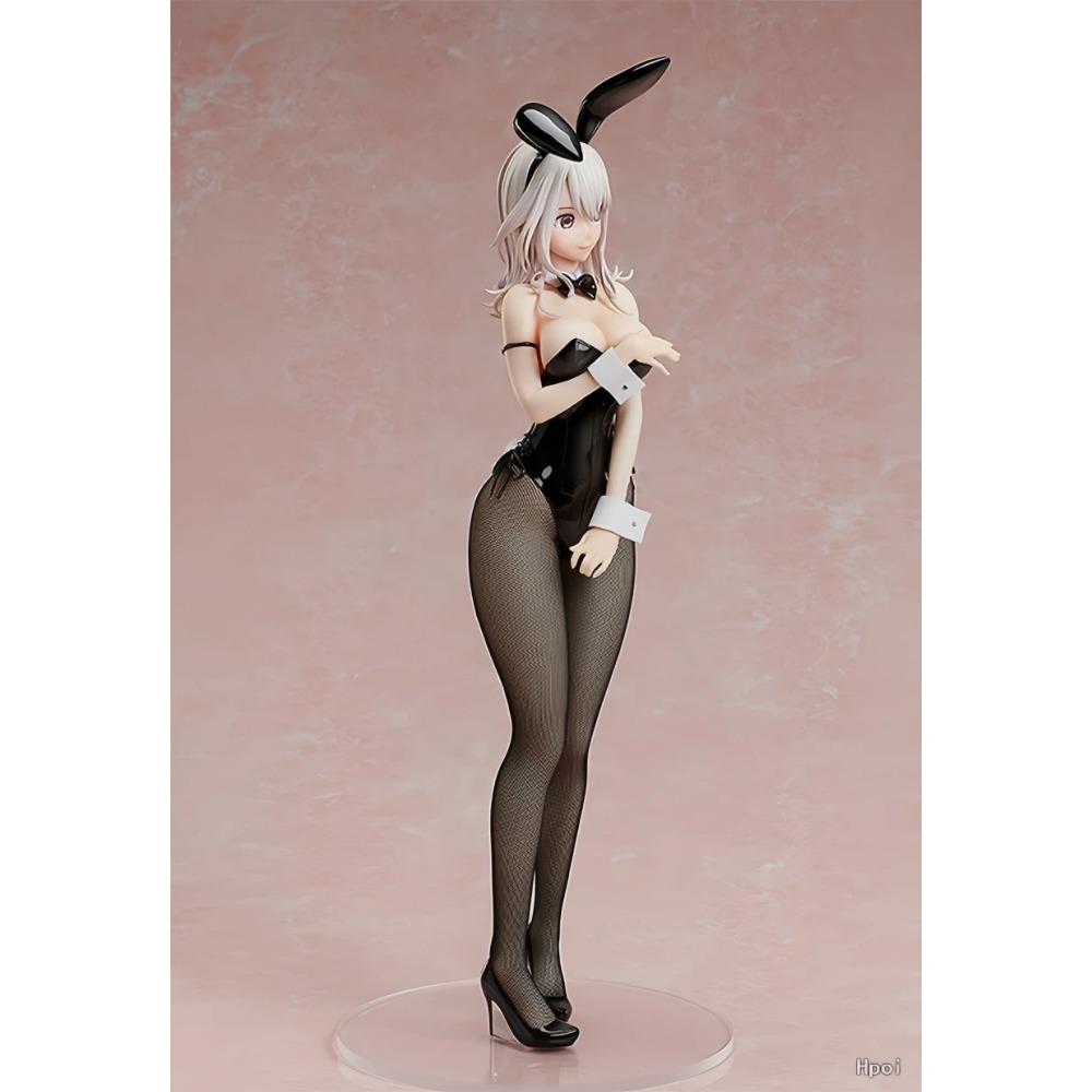 40CM Kuroiwa Medaka Ni Watashi No Kawaii Ga Tsuujinai Mona Kawai Bunny Girl Figure PVC Action Anime Model Adult Collection Dolls