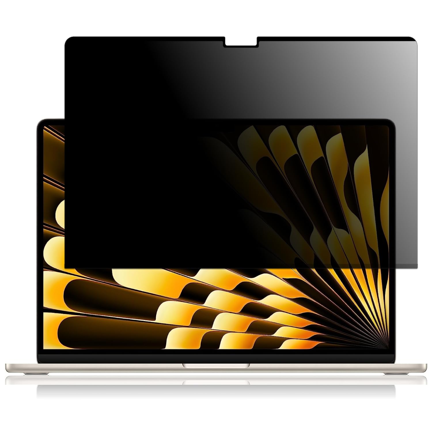 

LOE MacBook Air 15 M2 Protective Film Protection Light Magnetic Compatible Air inch 2023 Anti-Peeping Filter/Privacy [Blue Cut] Anti-Reflection