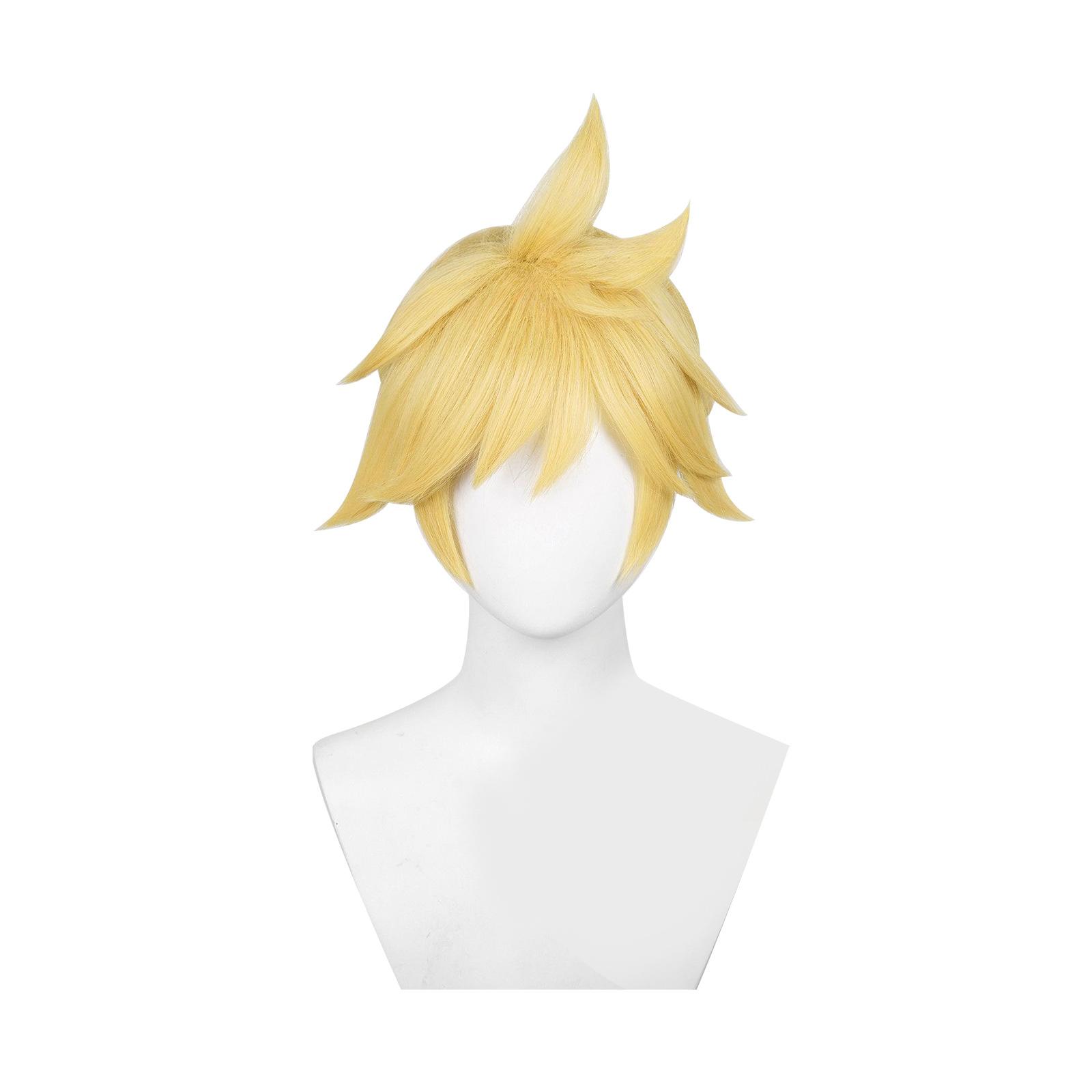 

Anime Game Project Sekai Cosplay Singer Ren Len Cosplay Costume Dress Cosplay Uniform Halloween Cute Yellow Dress Costume One Size коричневий