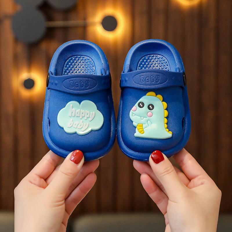 Children's Slippers Cartoon Baby Girl's Shoes Boy's Soft Sole Anti Slip Home Bathroom Slippers