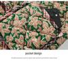 2025 Autumn/Winter Floral Cotton Jacket for Middle-aged & Elderly Mothers – Warm Loose Chinese Style Outerwear