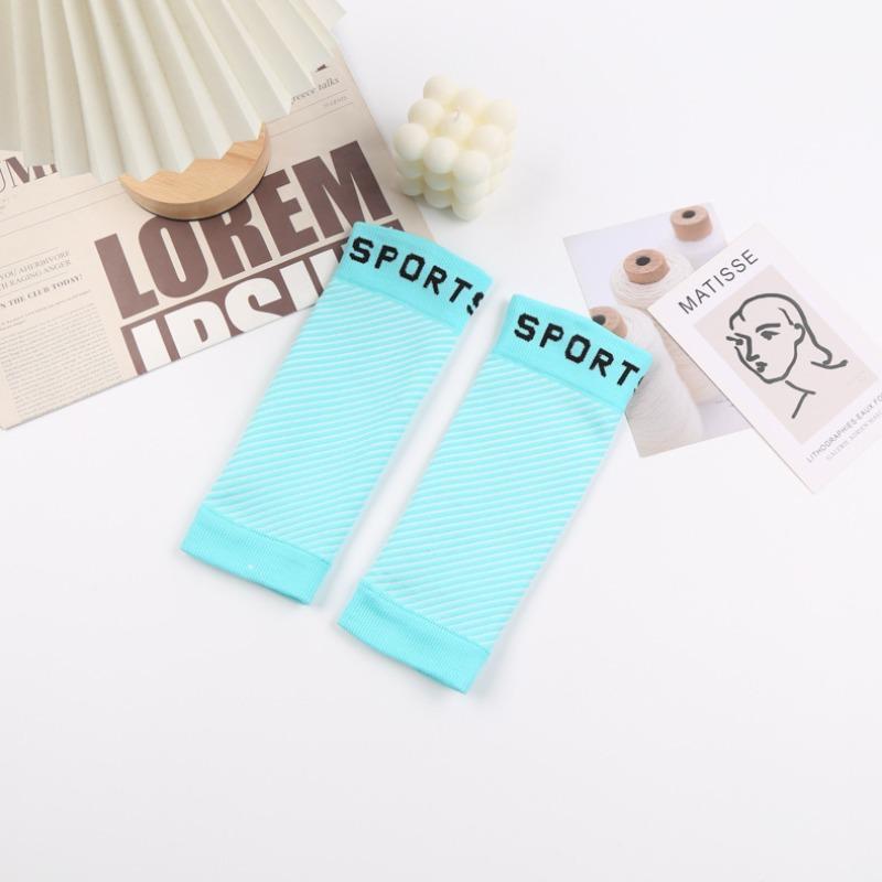 Pressure Leg Guards Summer Thin Running Venous Pressure Fitness Exercise Long Breathable Calf Socks