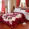 Double-Layer Raschel Blanket: Thick, Warm Crystal Velvet Cover for Autumn and Winter