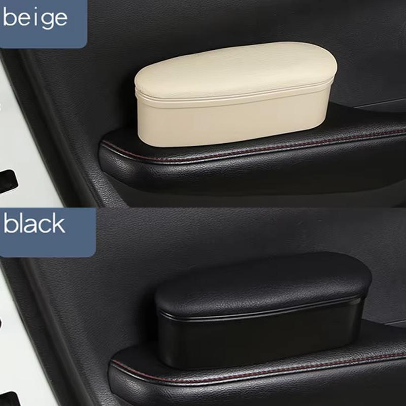 SEAMETAL Armrest Door Storage Box Car Interior Lift Universal Armrest Pad Extend Seat Support Arm Height Adjustment