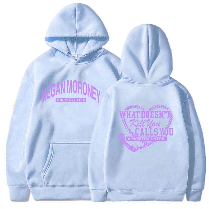 Megan Moroney 6 Months Later Hoodies Autumn Winter Warm Male Sweatshirt 2025 Album Graphic Pullovers Fashion Men Women Hoodie