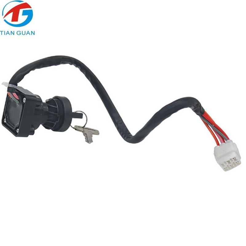 Engine Parts A001689 Ignition Key Switch for Suzuki King Quad LTA700X 2005-2007 & LTA700 2008-2015 Fits 37110-31G00 37110-31G01