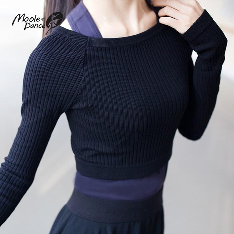 Women s Long Sleeve Ballet Knit Sweater S