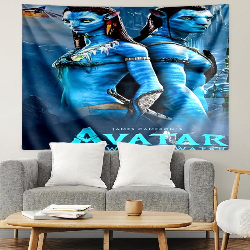 Avatar Print Tapestry, Lightweight Wall Hanging, for Bedroom, Dorm, Living Room, Home Art Decor - Birthday Christmas Gift for Friends