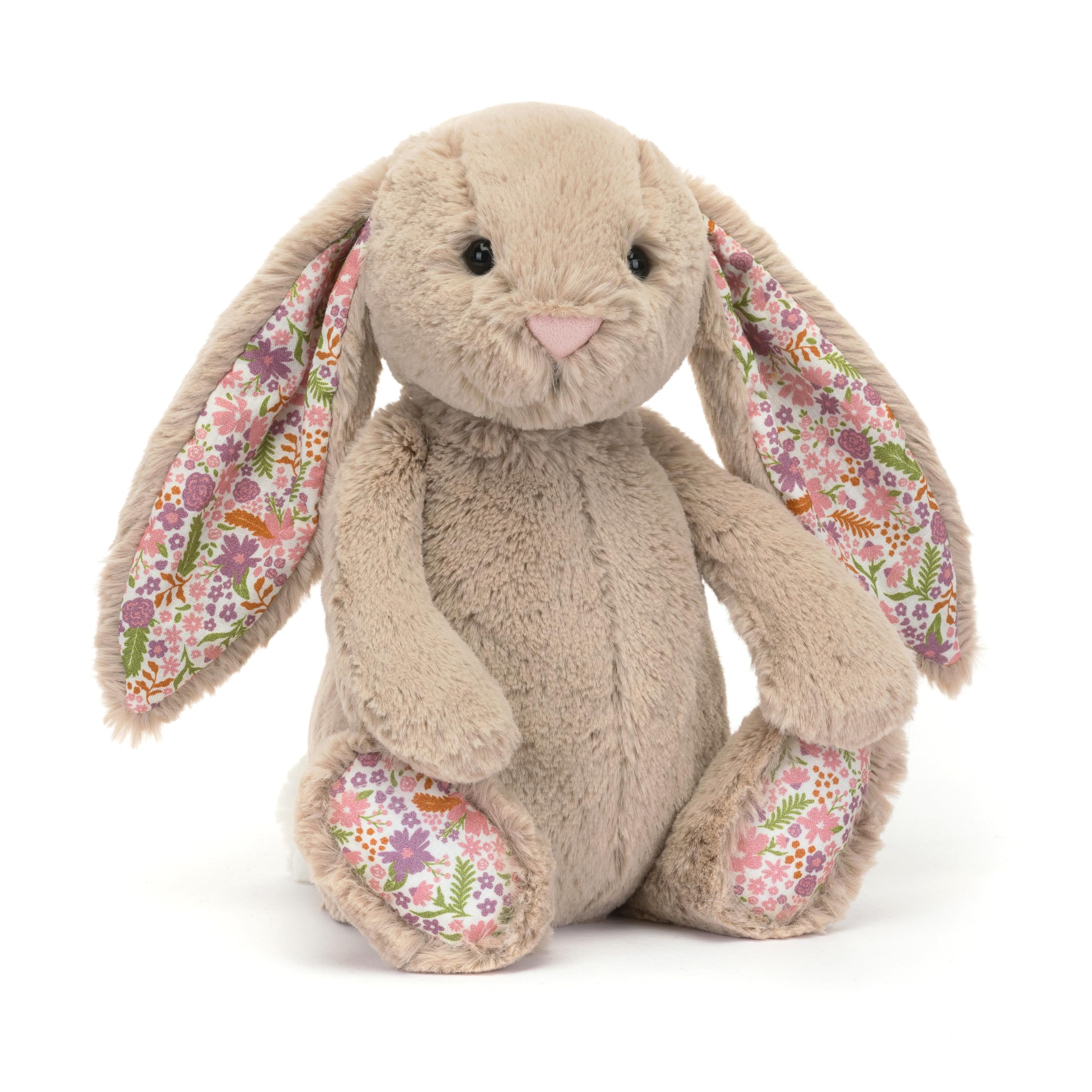 Jellycat Blossom Beige Bunny  Petals  Original. бежевый