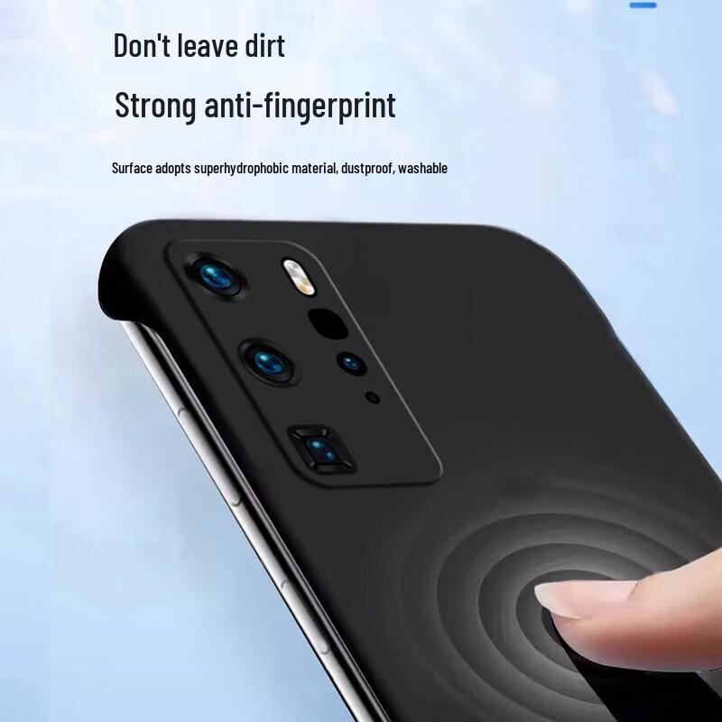 POZZO Minimalist Matte Slim Frameless Phone Case for Huawei