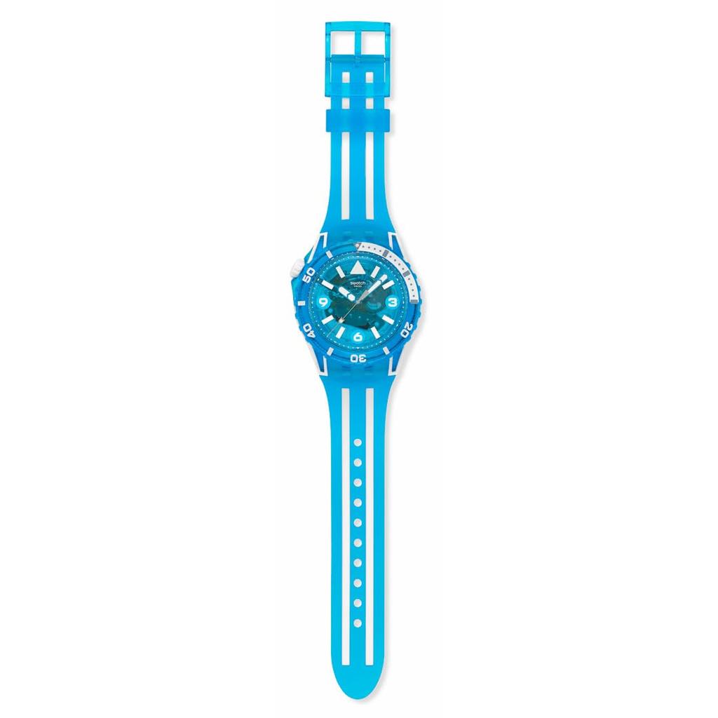Swatch BLUE FIRE SSCU09S100 Blue Men's Watch,