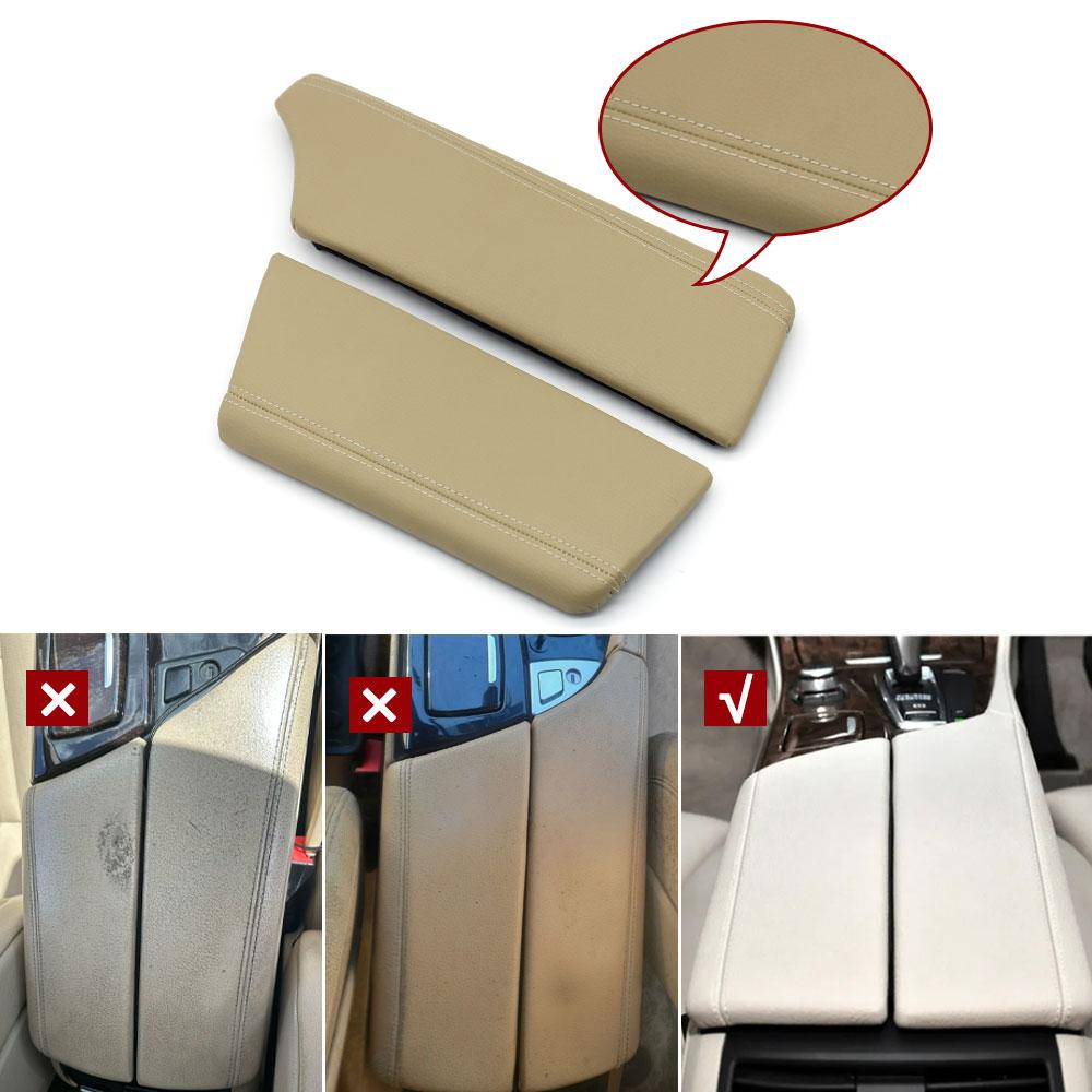 RHD Front Central Console Lid Armrest Box Cover Leather Panel Replacement For BMW 5 Series F10 F11 F18 520i 523i 525i 528i 535i