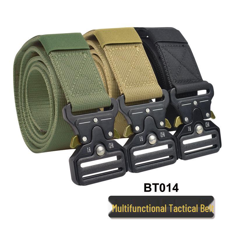 

Cobra 4.3cm Nylon Tactical Belt with Quick Release Buckle 125 cm хакі