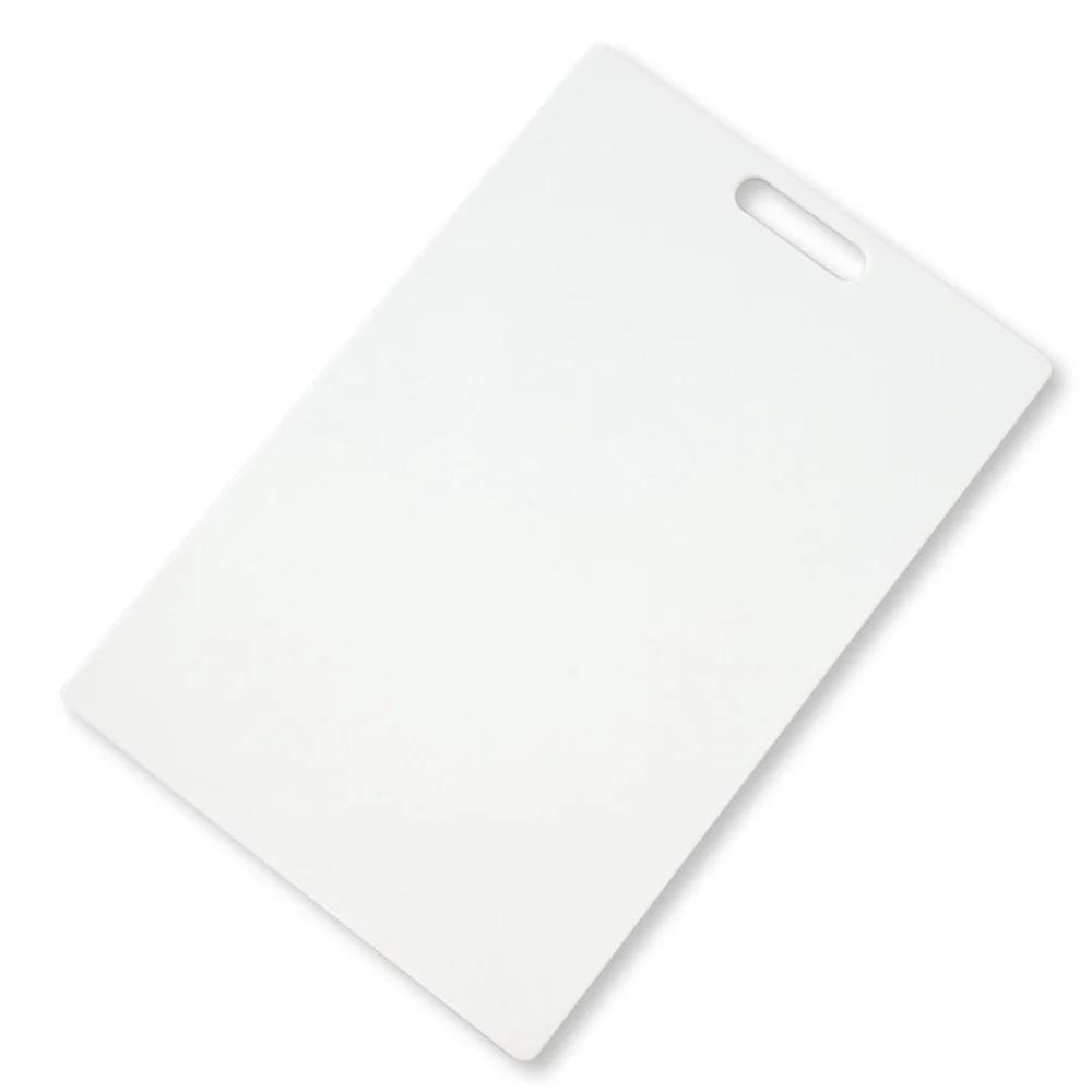 12x18 Reversible Poly Cutting Board Non-Porous Knife Friendly Plastic Kitchen Board Dishwasher Safe Meat Vegetables Chopping