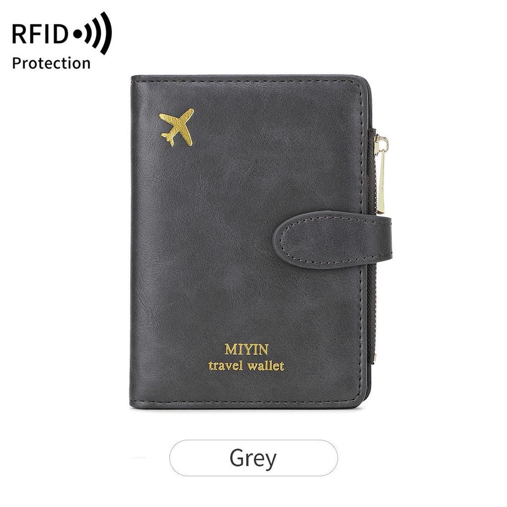 Sac à Passeport RFID Transfrontalier: Porte-documents de voyage polyvalent avec design d'avion