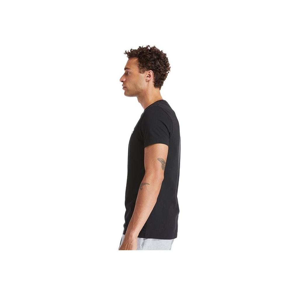 Timberland Outdoor Casual Breathable Round Neck Short Sleeve T-Shirt Men Tops Black A2EKJ-001
