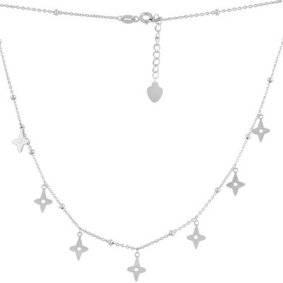 Silver Necklace Without Stones (2079774)
