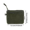 1PC Compact Mesh Water-Resistant Zipper Pouch Mini Travel Organizer Pouches for Makeup Lipstick, Keys Earphones Coins