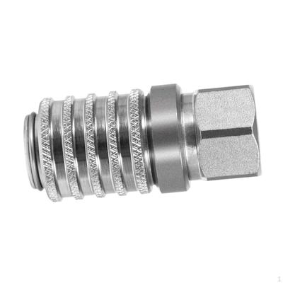 PD Steel Test Port Connector Hydraulic Pressure Coupling 2.12" Length Pneumatic
