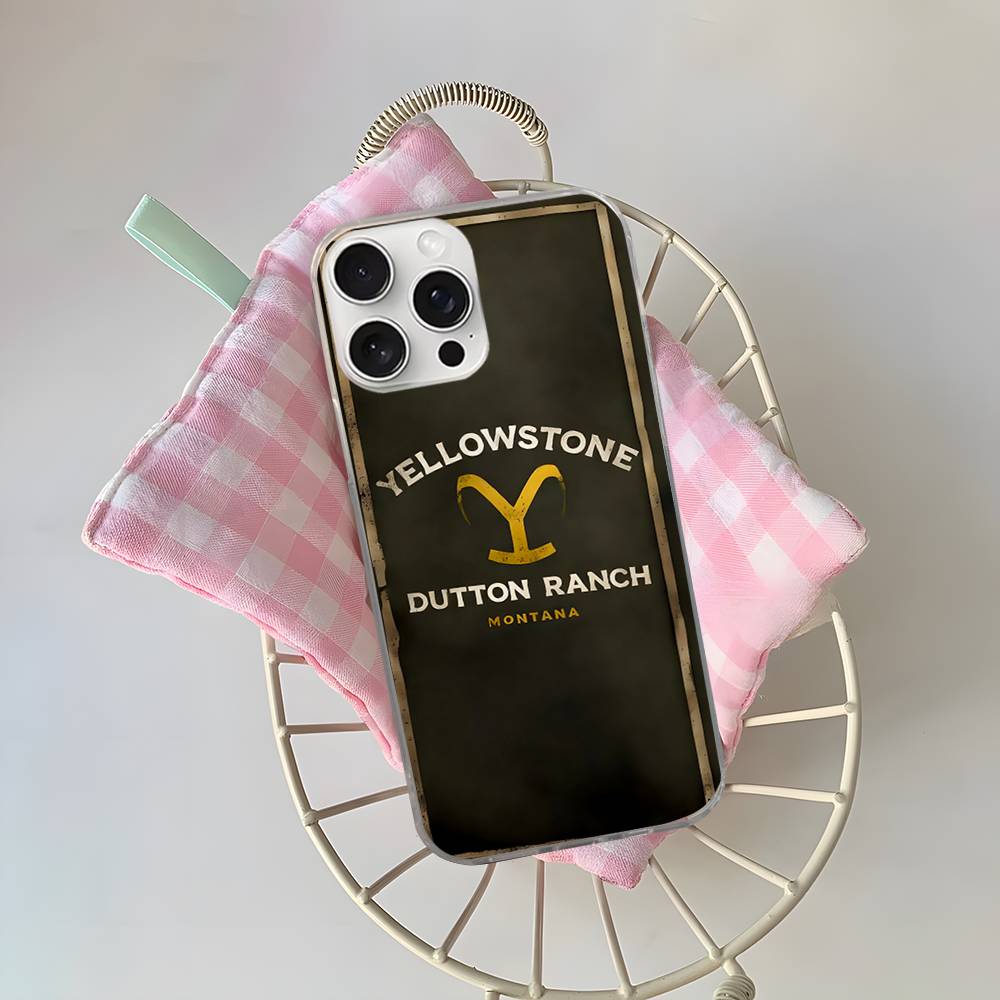 Popular Y-Yellowstone D-Dutton R-Ranch Phone Case For iPhone 11 12 13 14 15 16 17 Plus Pro Max Satin Laser Glossy Cover