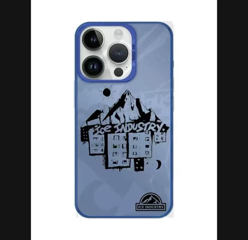 Silver High Mountain Apple 17/16 Pro Max Phone Case - Compatible with 12/13/14/15/XR Models - Hot Sale