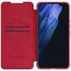 Samsung Galaxy S22 Ultra Plus Flip Case Nillkin QIN Pro PU Kožený posuvník na fotoaparát 360° All-inclusive nárazuvzdorný kryt