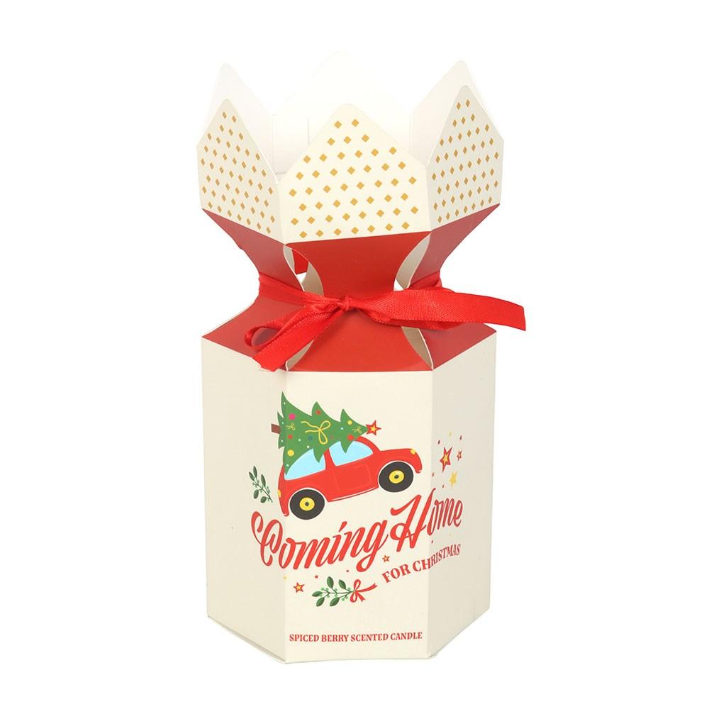 Something Different Coming Home for Christmas Spiced Berry Scented Candle