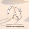 Tichya Butterfly Best Friend Adjustable Ring - S925 Sterling Silver, Fashionable & Versatile