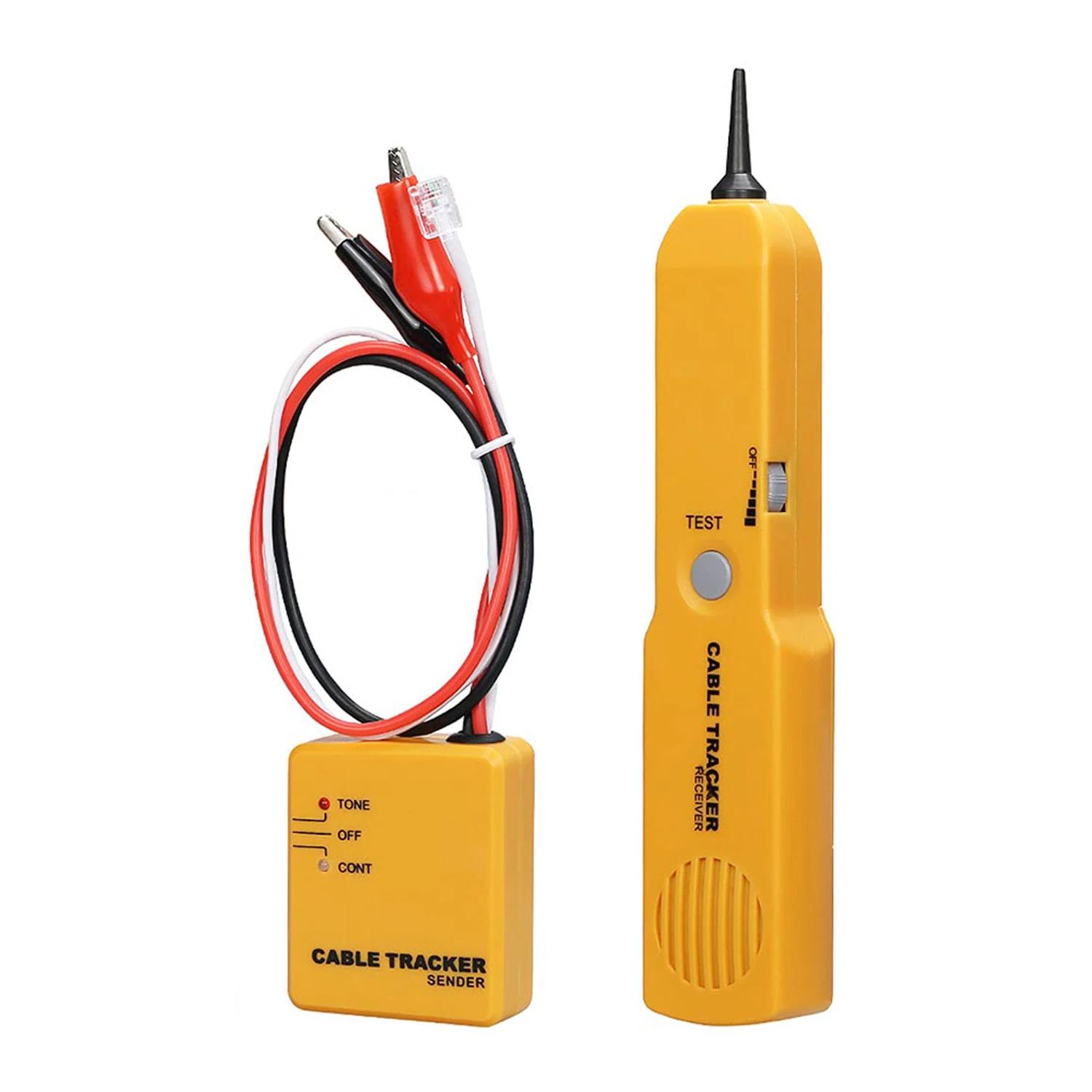 

НОВЫЙ Прочный Ручной Тестер Телефонного Кабеля Детектор Телефонного Провода Тестер Линейного Шнура RJ11 Набор Инструментов Тональный Трассоискатель Приемник зелёный