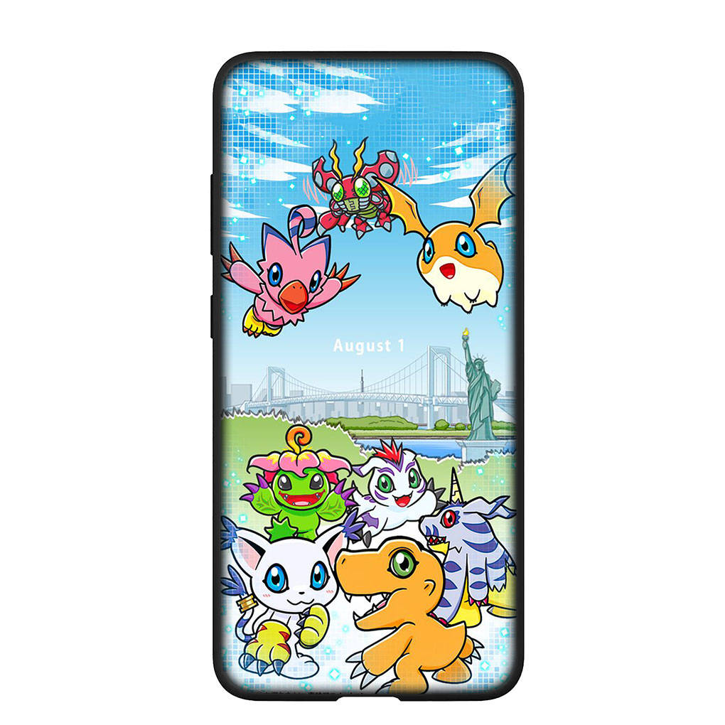 Phone Case for Samsung Galaxy S25 S24 S23 iPhone 16 15 Xiaomi Redmi Note 14 13 12 16E 11 ProOPPO Moto Huawei Digimon Adventure Digital Monster Cover