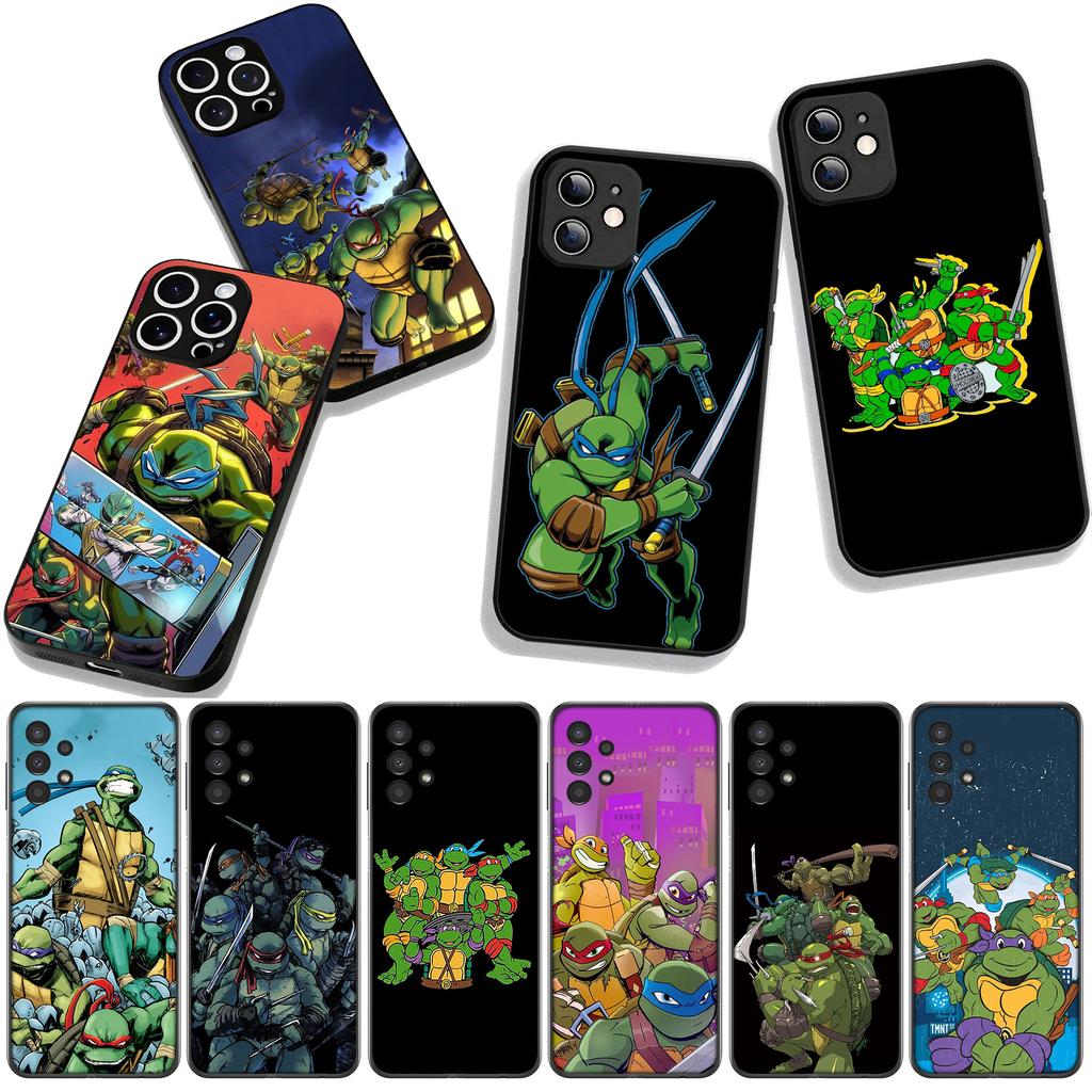 Cover for Xiaomi Redmi Note 14 12 13 ProPlus A4 A3 Pro Plus 12C 13C 14C 5G Phone Case N-Ninjas Anime T-Turtles