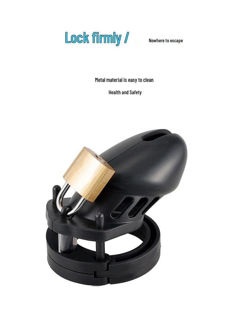 Silicone Male Chastity Cage: SM Erotic Abstinence Training Device