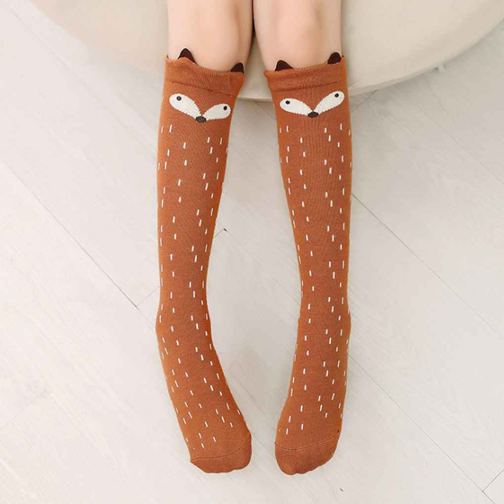 

Cartoon Stockings Girl Knee Highs Mid\-Calf Length Stocking Skinny Pantyhose 10