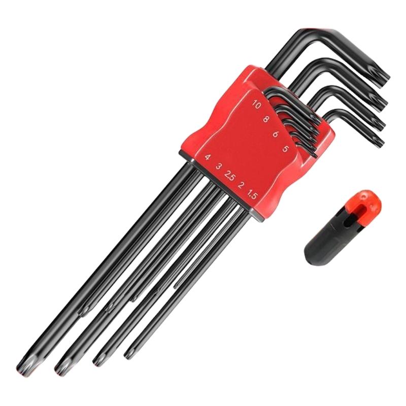 Precise Machined Torxs Star Wrench Hex Driver SpannerWith Comfort Handle Design For Extended Maintenance Tool