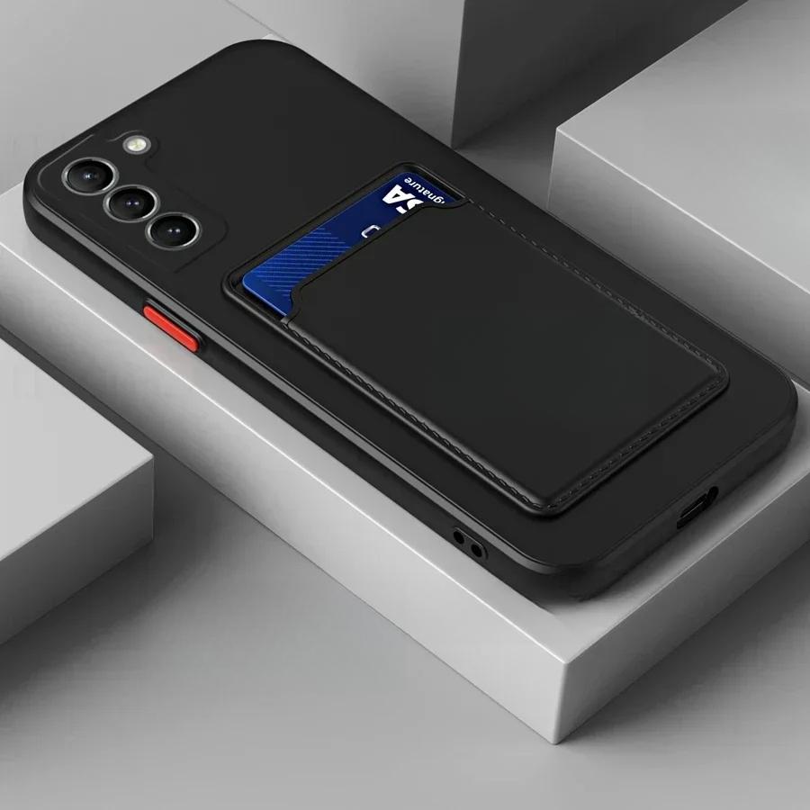 For Samsung Galaxy A73 5G A72 4G A52 A52S A32 A22 A12 Case Phone Cases Silicone Wallet Cases Card Holder Slot Cover Carcase Capa