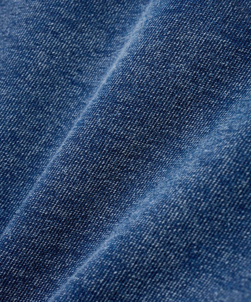 Yale Pigment Applique Zip-Up Hoodie_Navy