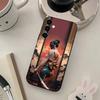 S-Samurai Warrior G-Geisha Phone Case For Samsung Galaxy A73,A72,A71,A70,A53,A52,A51,Others Soft Black Cover