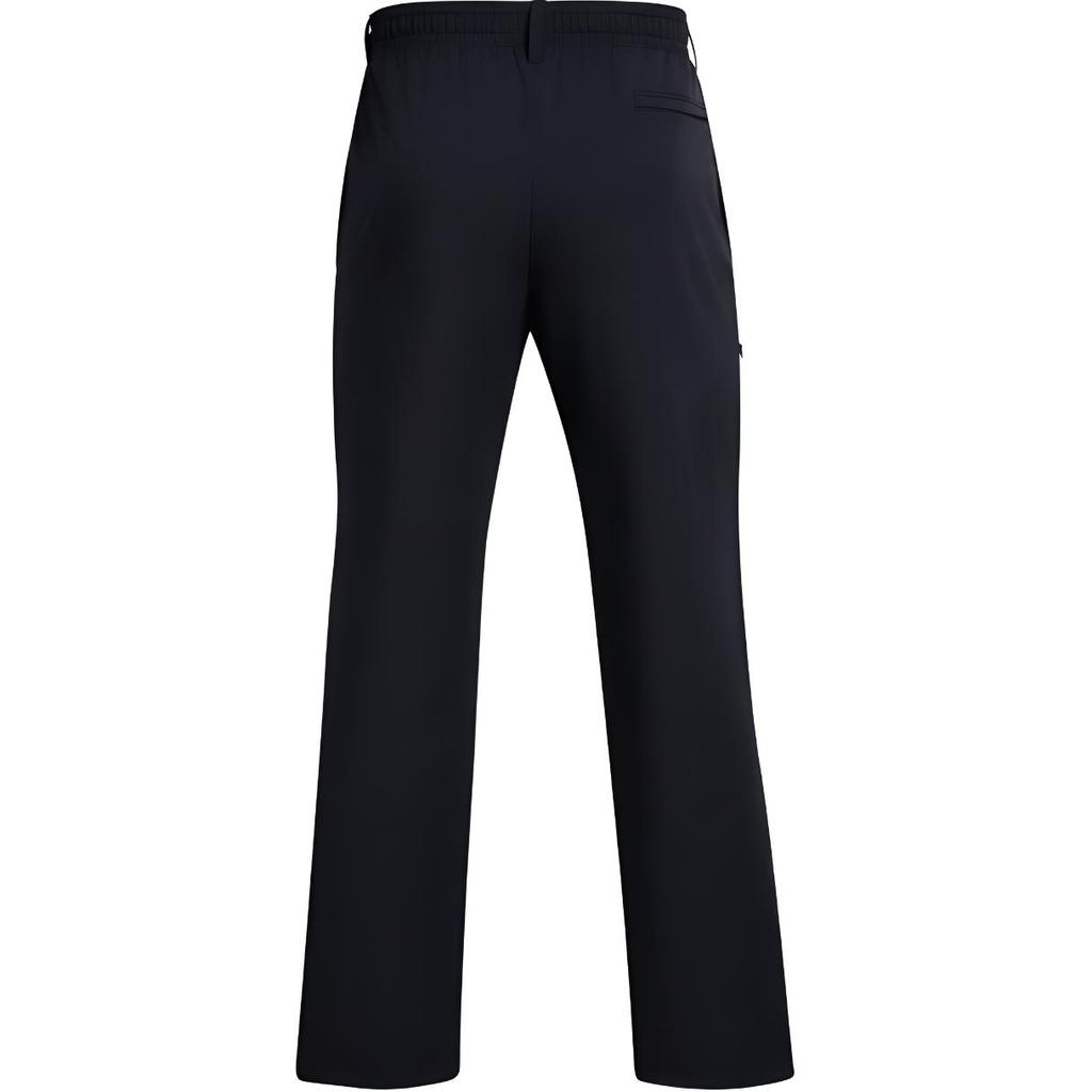 Under Armour Woven Solid Color Simple Comfortable Outdoor Sports Casual Pants Men Bottoms Black 1388824-001