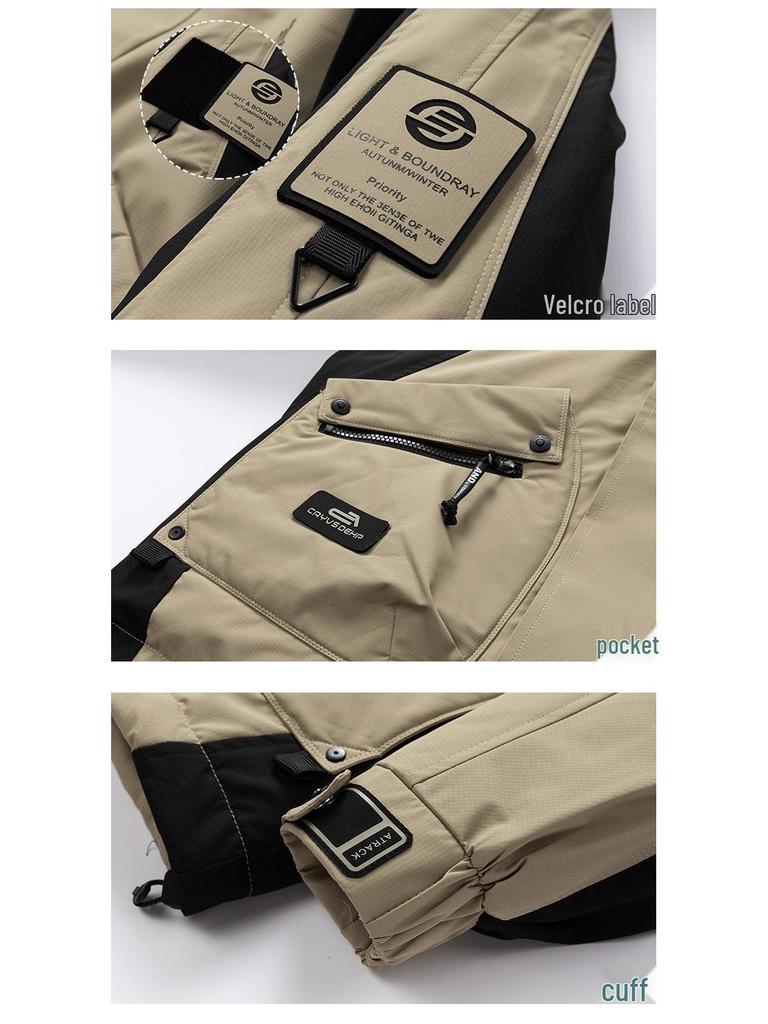 MLB & NY Co-Branded 2025 Men's Winter Mountain Series Windproof Down Workwear Jacket